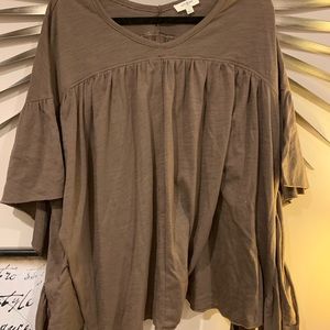 Umgee Shirt- Brown